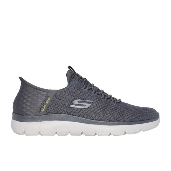 Skechers   Men's   Slip-ins:   Summits   - High Range 232457 Charcoal Sneaker - Picture 1 of 5